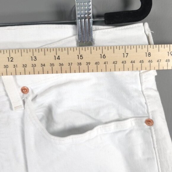 NWT POLO RALPH‎ LAUREN THE VARICK SLIM STRAIGHT Core Replen White Jeans 36X30 - Picture 8 of 16
